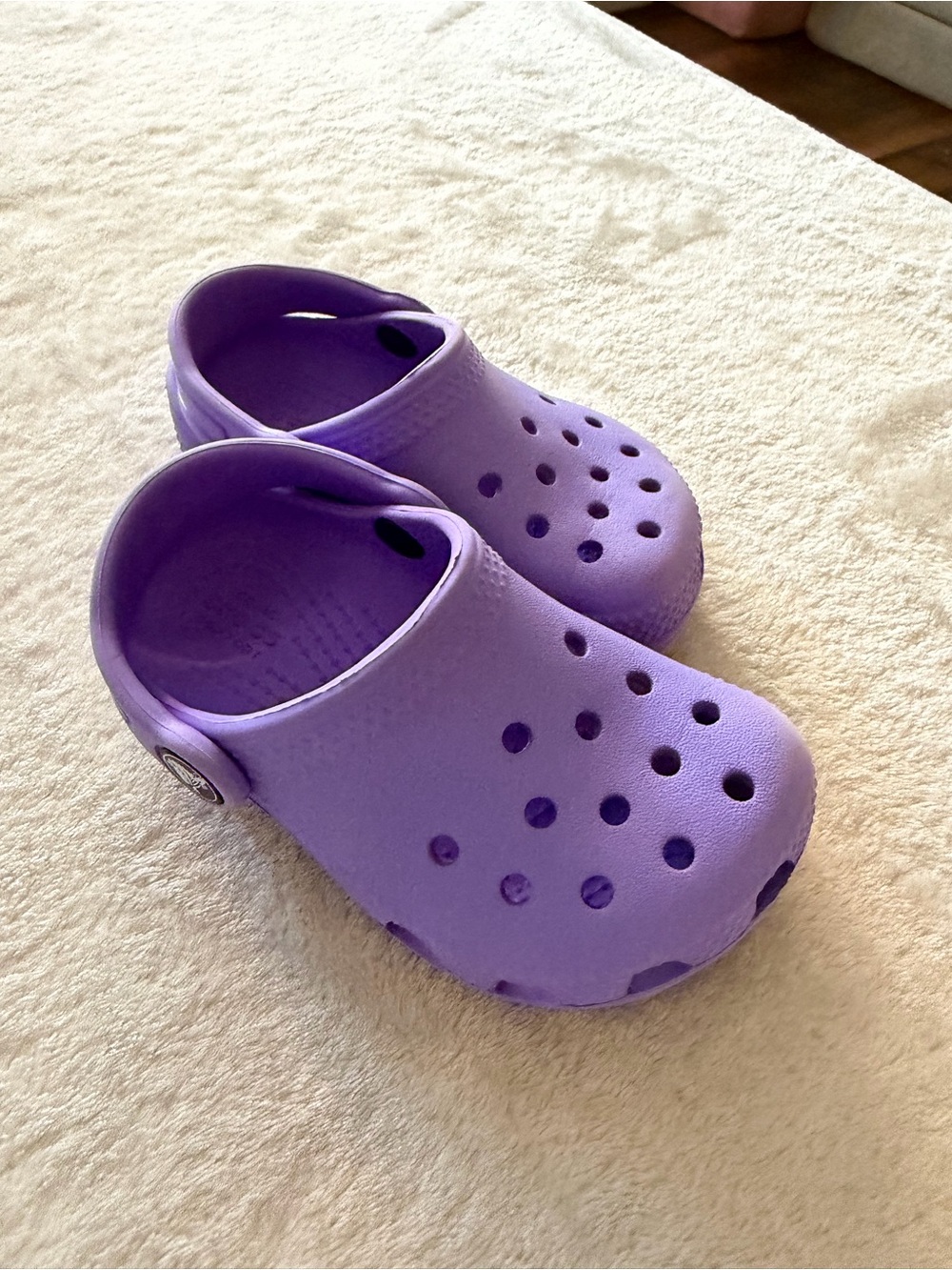 Crocs Toddler Classic Clogs Purple Lavender Size C7